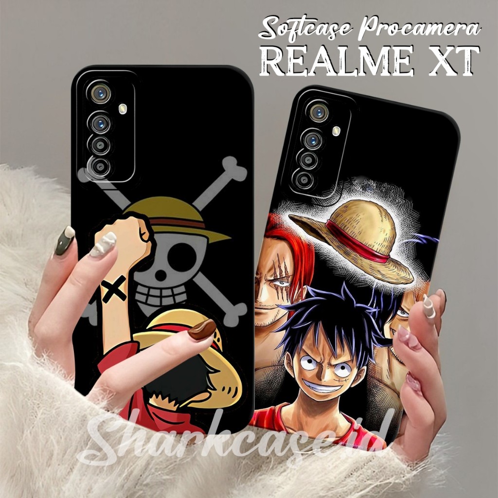 [SHARKCASE] Case Realme XT 5 PRO REALME 5 5i 5s C3 3 REALME 3 PRO C21 C21Y C25Y Motif Anime One Piec