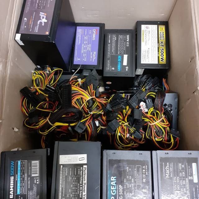 PSU PURE 450W - Power Supply Ada power 6pin Vga