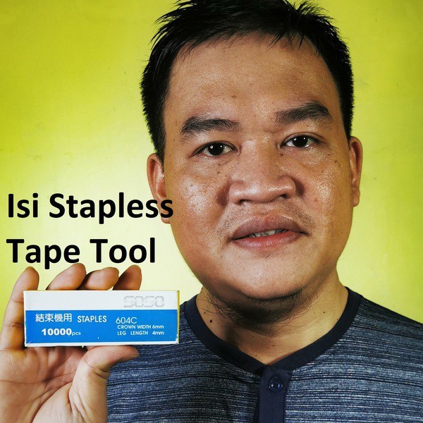 

Isi Staples Refill Tape Tool Alat Pengikat Isi Ulang
