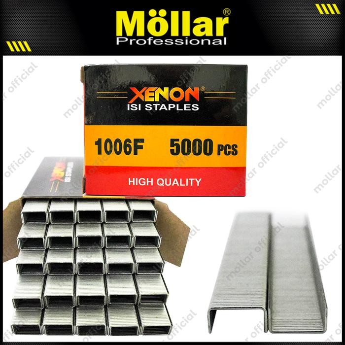

XENON 1006F Refill Staple Gun 6 Mm Isi Staples Tembak 1 Pak 5.000 Pcs Alat - XN-1006F - Grosir Teknik Surabaya
