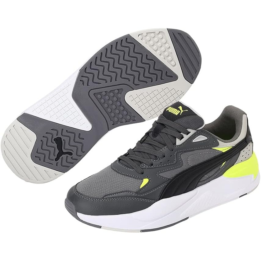 Puma Sepatu Sneakers X-Ray Speed Steel Gray-Puma Black-Dark S 384638 10