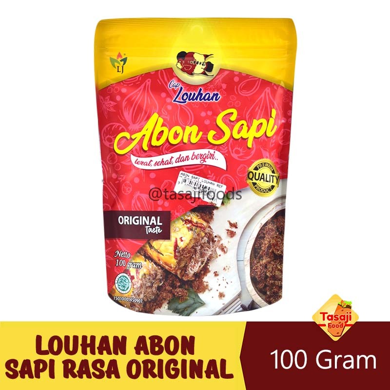 

Louhan Abon Sapi Rasa Original 100 Gram HALAL Kulakan Sini Aja - Frozen Food