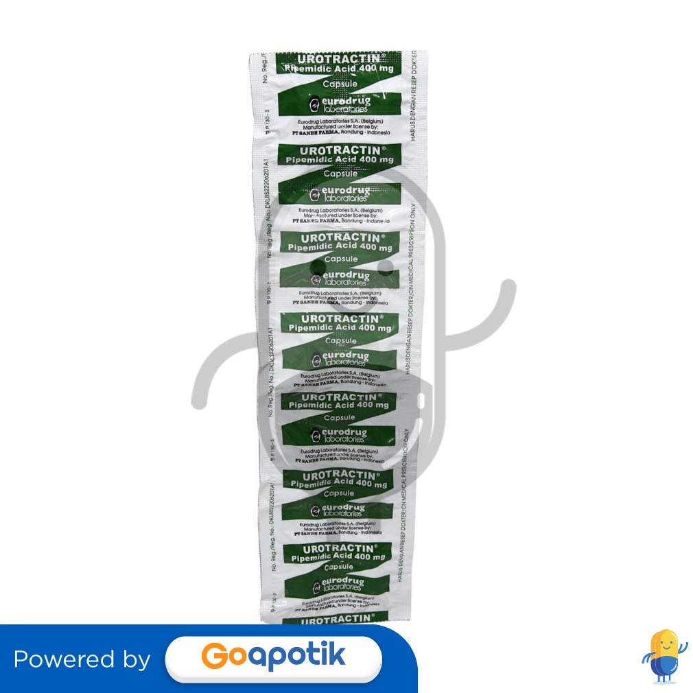 Urotractin 400 Mg Strip 10 Kapsul