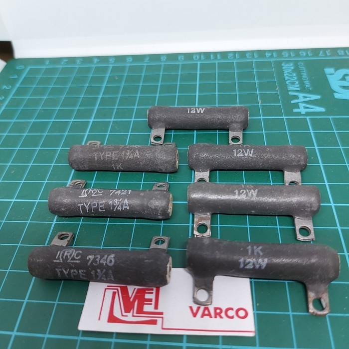 SGApart resistor 1K 12w IRC Japan.