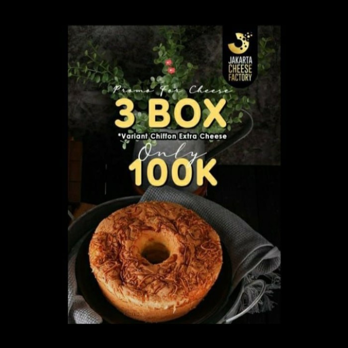 

3 box paket extra cheese