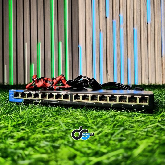 Linksys LGS116P-AP Poe 8 Port Gigabit Unmanaged Switch