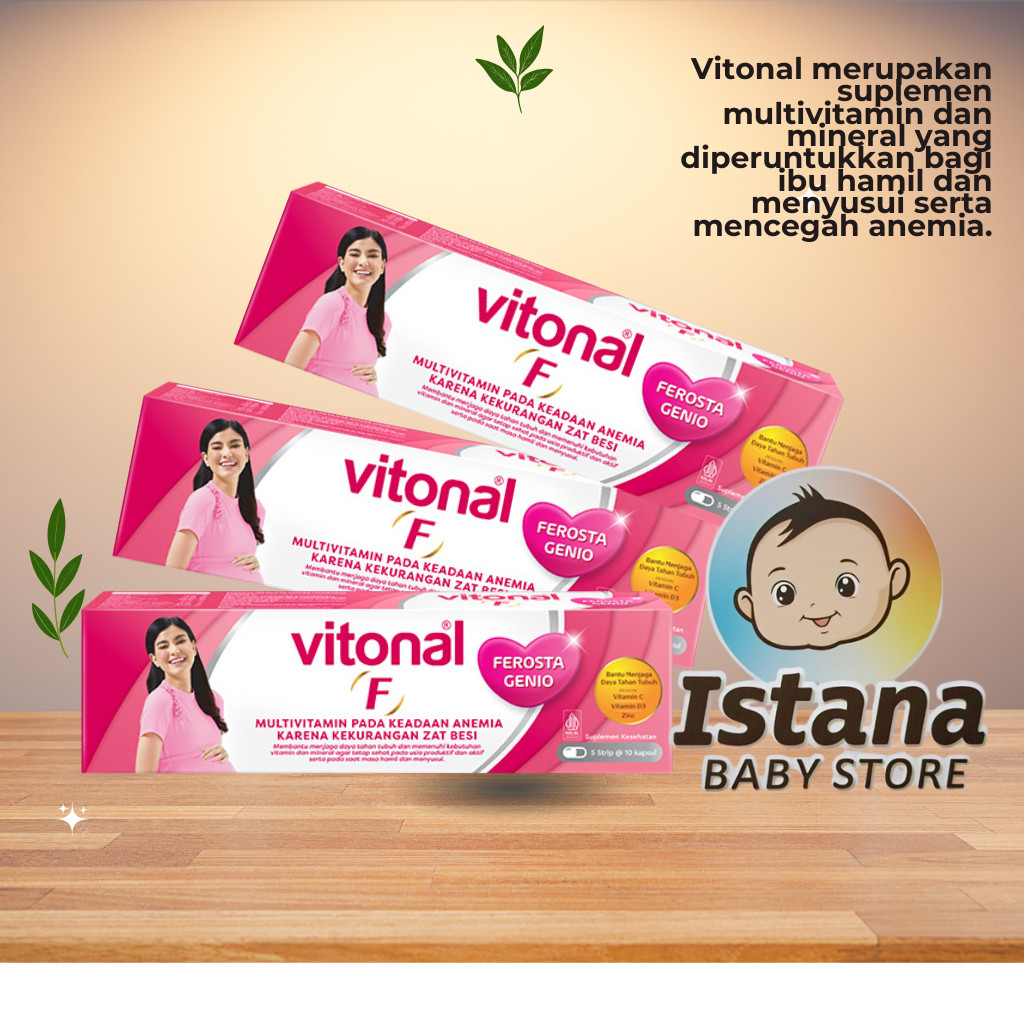 Vitonal F Multivitamin Pada Keadaan Anemia Karena Kekurangan Zat Besi Vitamin Dan Mineral Ibu Hamil 