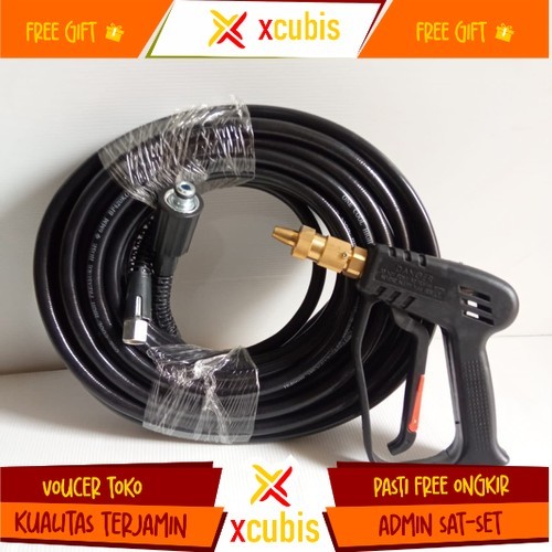 Selang Jet Cleaner 10m 15m 20m 25m Selang Mesin Steam Dan Hose Gun Sprayer