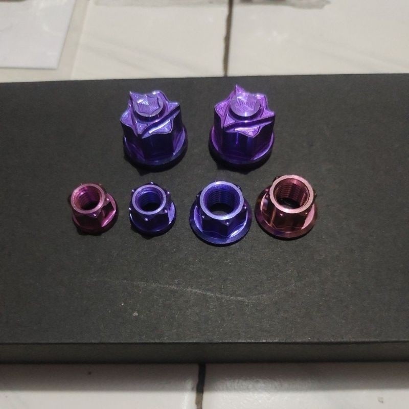 baut mur titanium mur 12 14 17 original vietnam baut mur harga 1 an