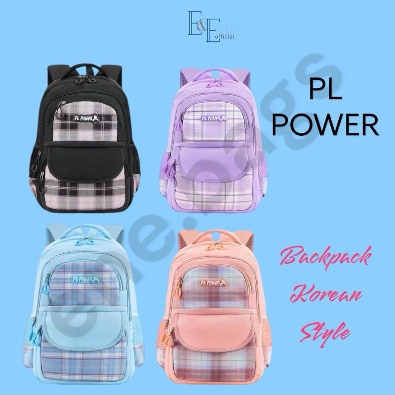 [PREMIUM ORIGINAL] PL POWER 16012 - Tas Ransel Anak ABG Backpack
