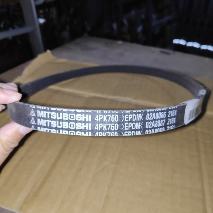 Jual--Cod MITSUBOSHI Fan belt 4PK760 EPDM tali kipas fanbelt 4PK 760 ATOZ