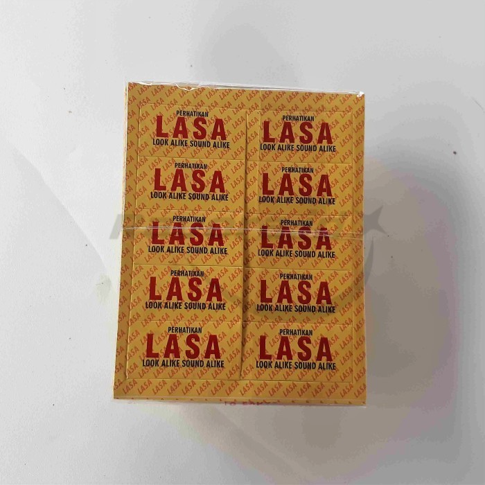 

Stiker Penanda LASA