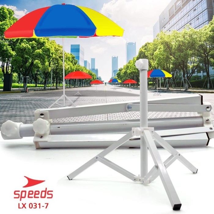 TRIPOD + PAYUNG PANTAI 200CM/ Payung Cafe / Payung Tenda Pelangi 200cm Payung Jualan