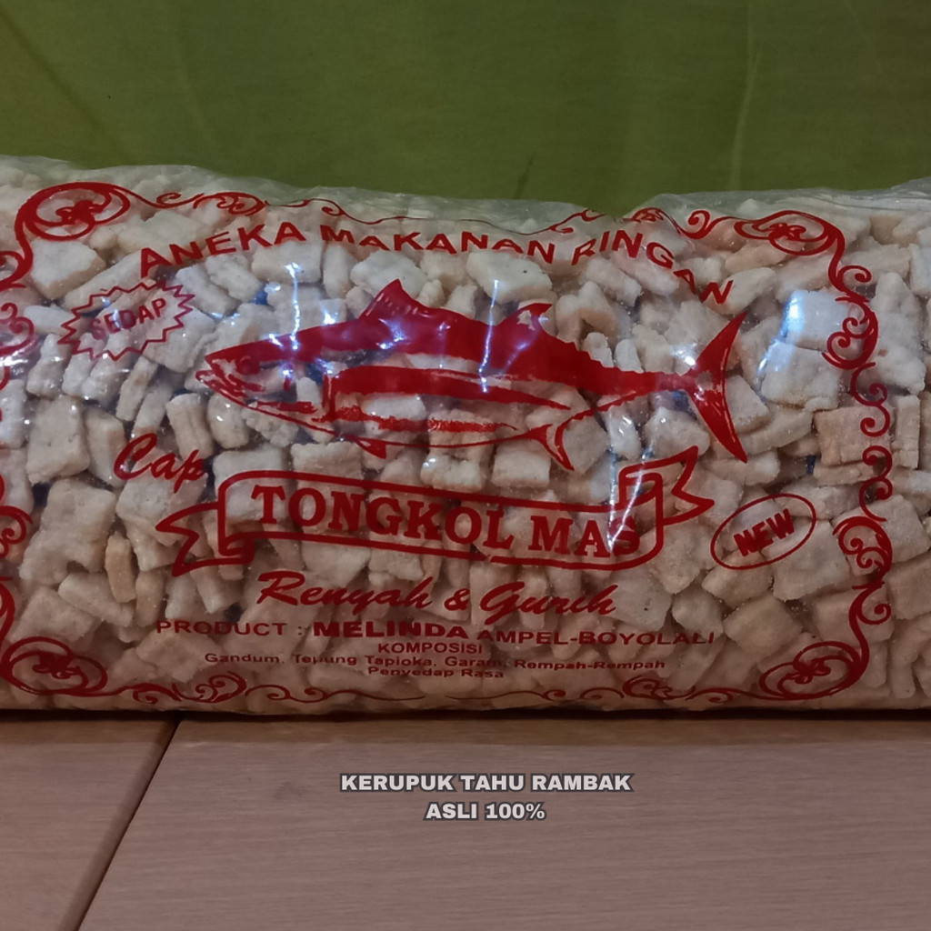

TERMURAH 1 ball krupuk rambak tahu kerupuk tahu rambak pedas original