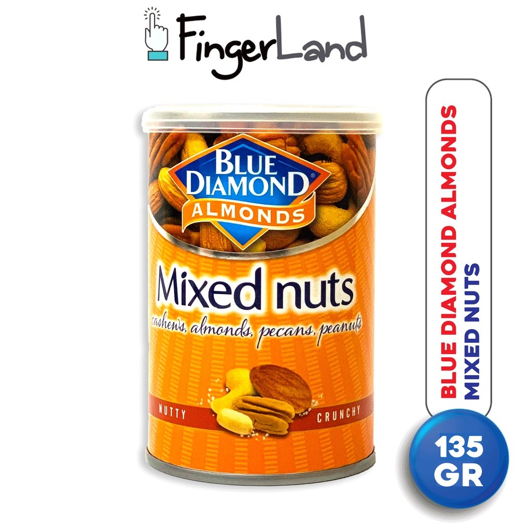 

Blue Diamond Roasted Mixed Nuts 135 Gram Kacang Panggang