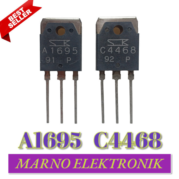 SGA05 TRANSISTOR TR A1695 C4468 TR POWER A 1695 C 4468 ASLI ORIGINAL ORI