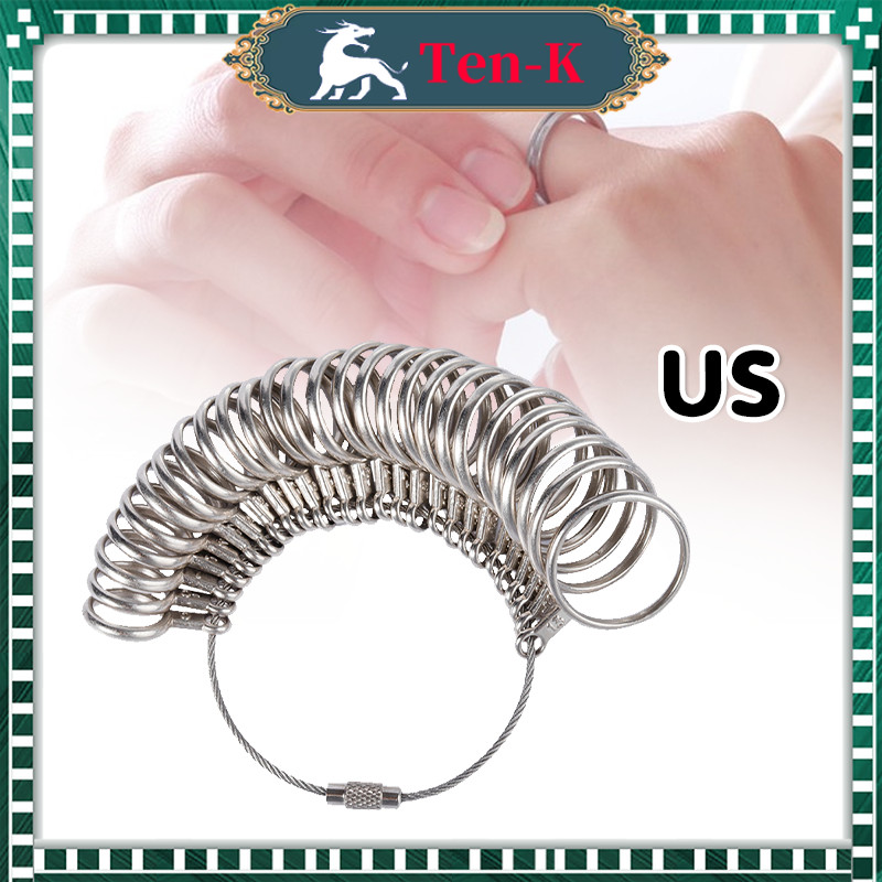 

0-13 Ring Ukuran Jari Cincin / Ring Finger Size / Alat Pengukur Jari / Alat Ukur Cincin