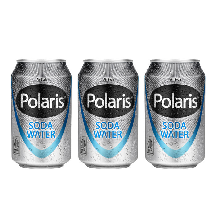 

Polaris Soda Water 330ml 24 kaleng - POLARIS