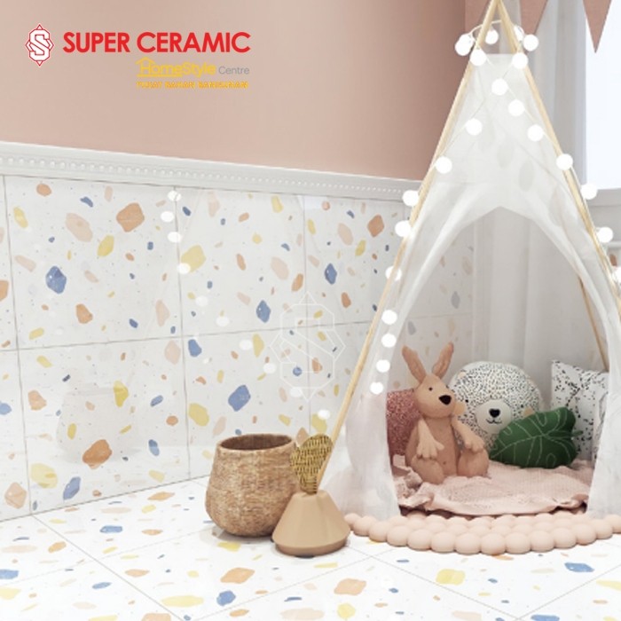 MILAN 40x40 Keramik Lantai - Venezia Confeti