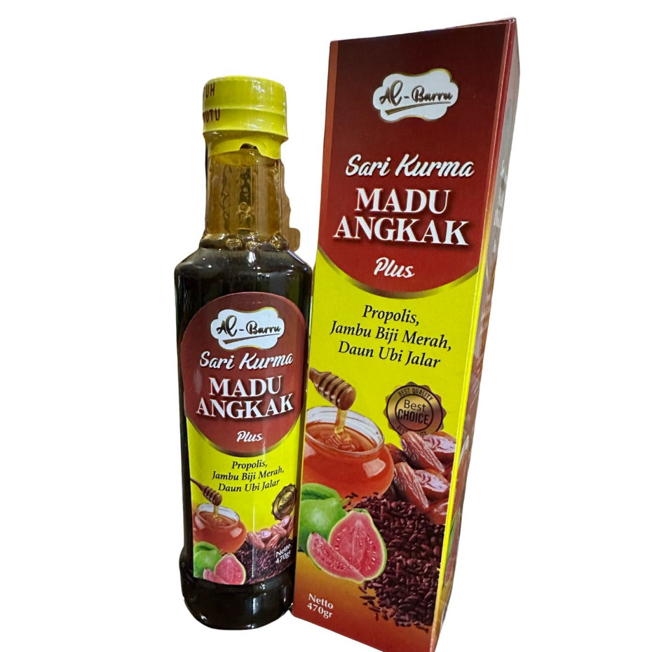 

New Sari Kurma Madu Angkak AL BARRU 470gr / sari kurma Best Seller