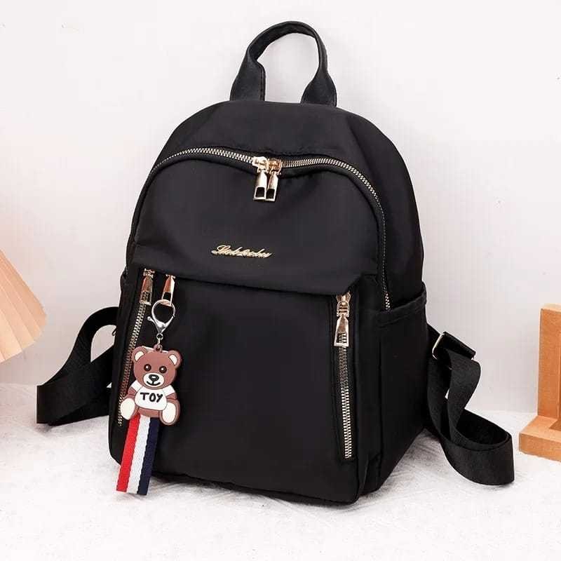 FLASH SALE/ New Tas Ransel Waterproof Terbaru Wanita 2025 Fashion Bahan Nylon IMFORT Tas Backpack Se