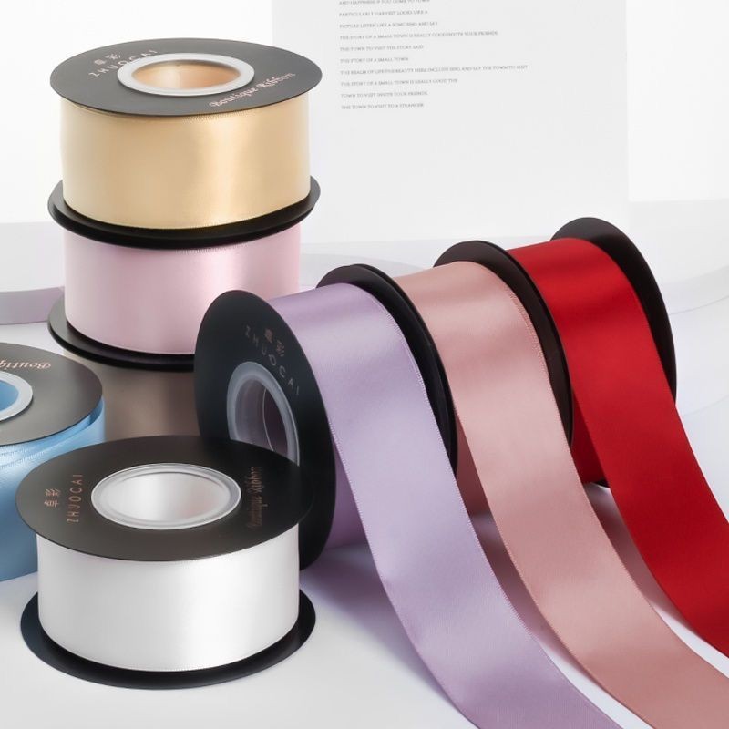 

Pita Satin Ribbon Silk Lebar 3.8cm Panjang 5m | Pita Hiasan Kado dan Bouquet Bunga | Pita Santin Estetik