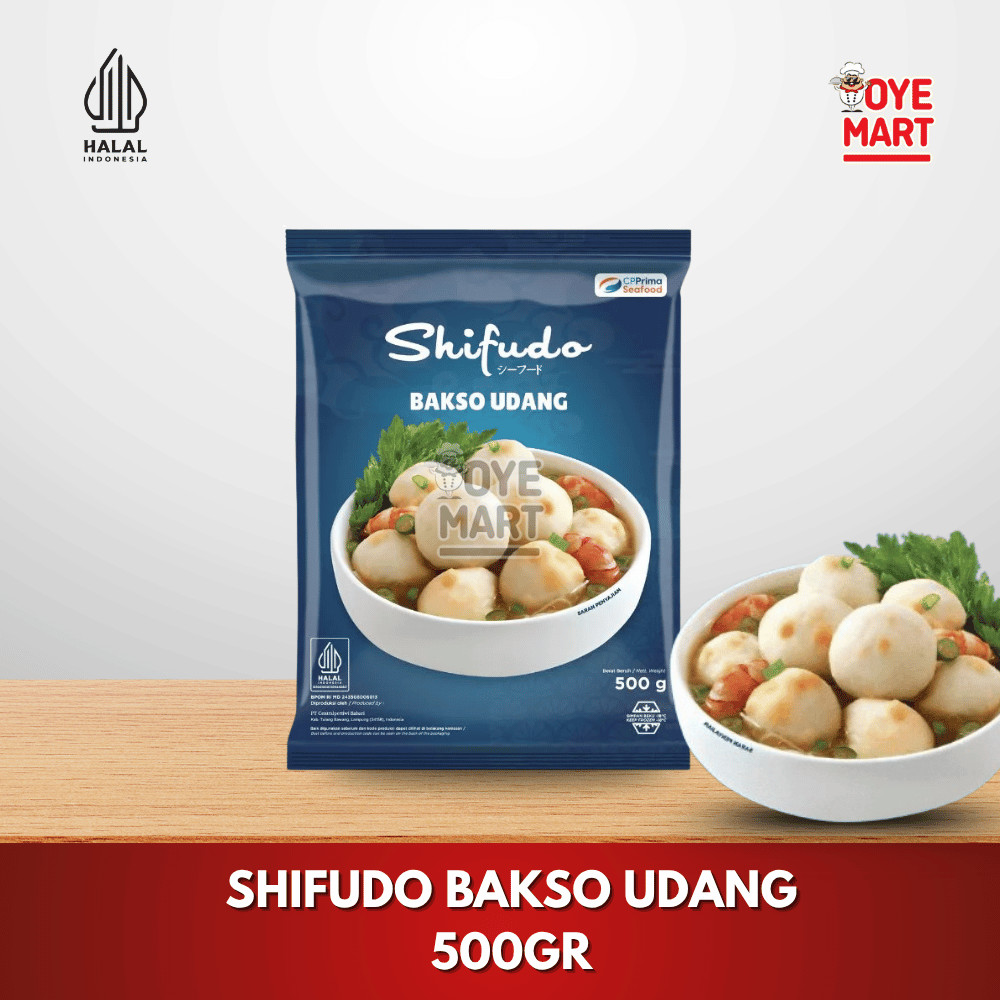 

SHIFUDO BAKSO UDANG 500GR BASO UDANG