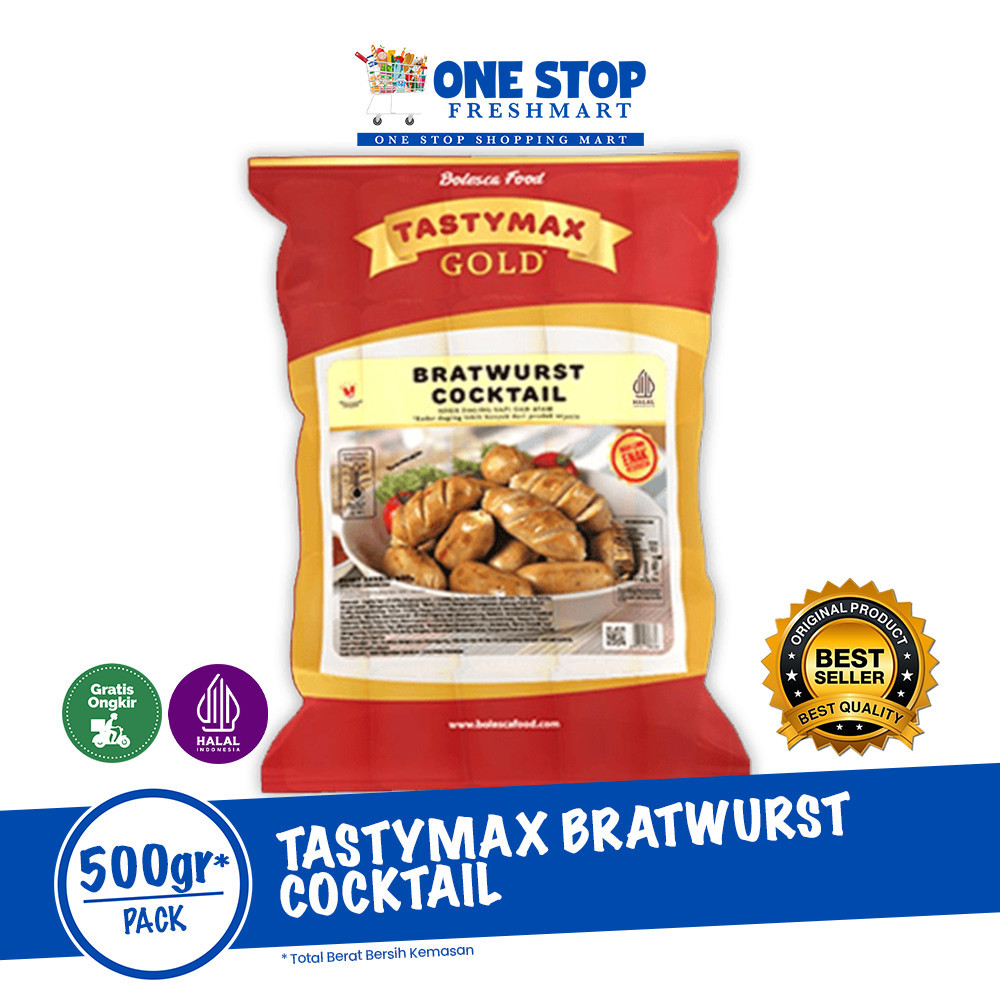 

TASTYMAX BRATWURST COCKTAIL 500GR