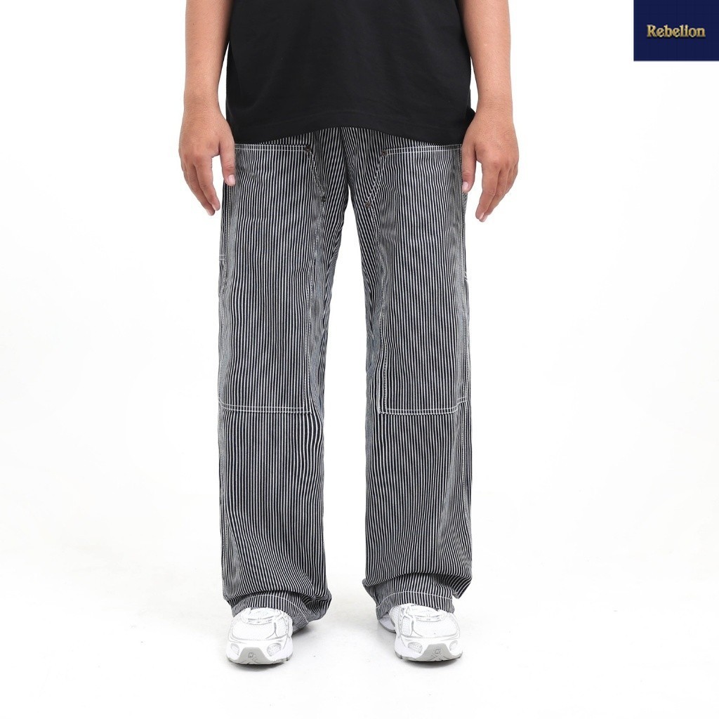 TIMEBOMB - CARPENTER PANTS - Celana Carpenter Reguler | Carpenter HICKORY |  DELGO