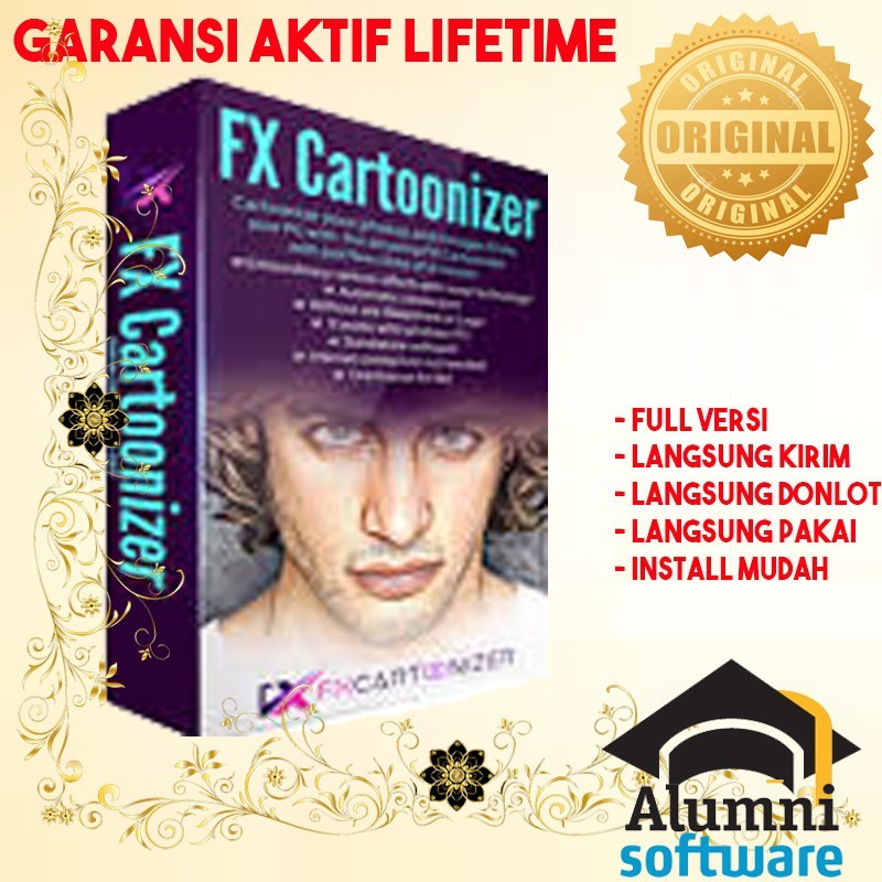 [FULL VERSION] FX Cartoonizer Pro Photo Editor - GARANSI AKTIVASI