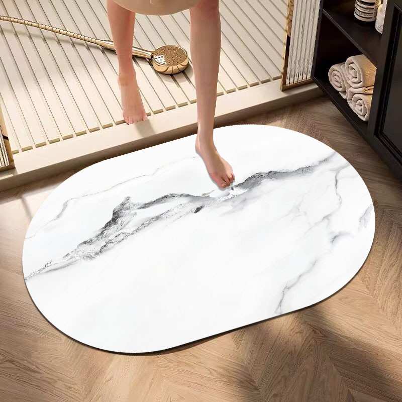 【Baru】karpet ，keset ，keset penyerap lumpur diatom，keset kamar mandi serap air，keset kamar mandi，kese