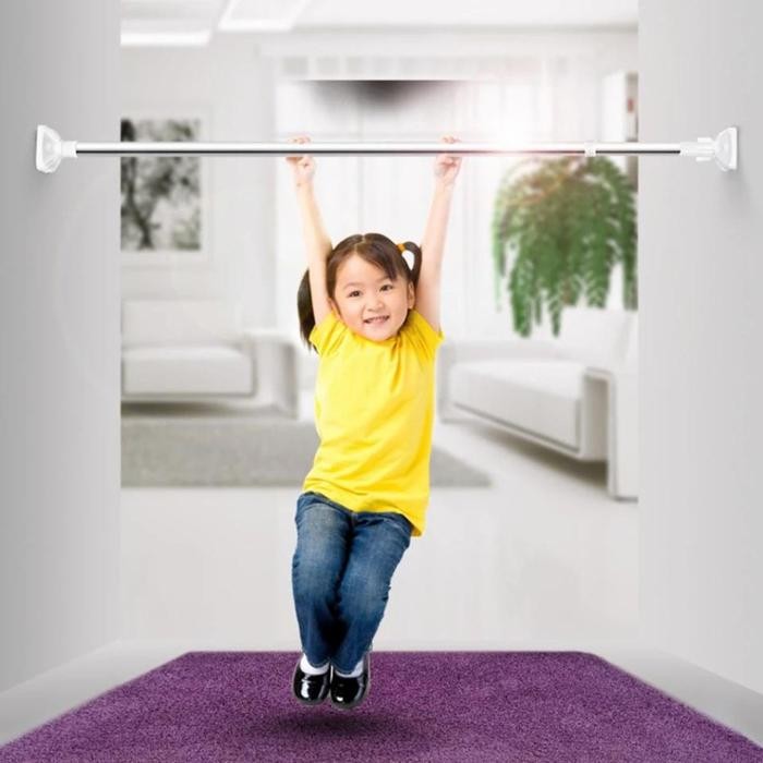 Promo Origin - Tiang Gorden Multifungsi / Tiang Fleksibel / Tiang Pintu - Tiang 110-200cm terlaris