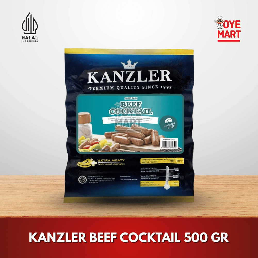 

KANZLER BEEF COCKTAIL 500 GR