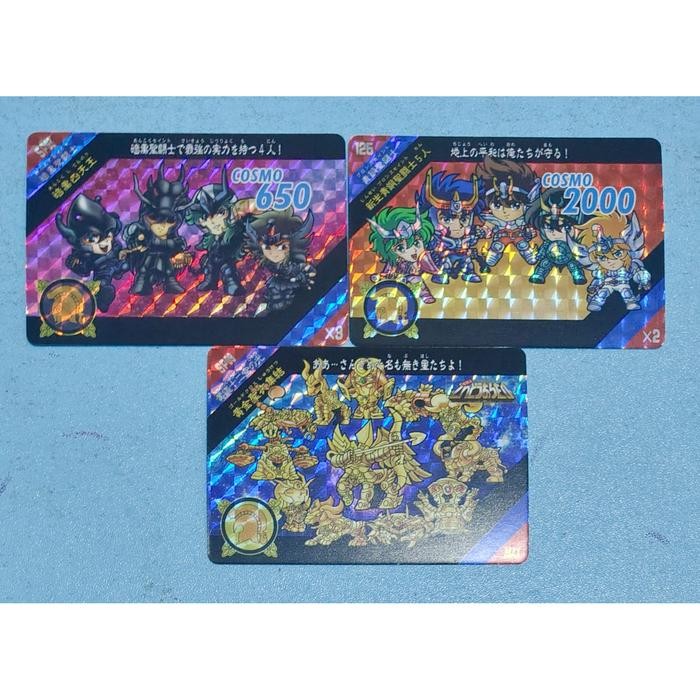 Kartu Koleksi Vintage Saint Seiya Hologram