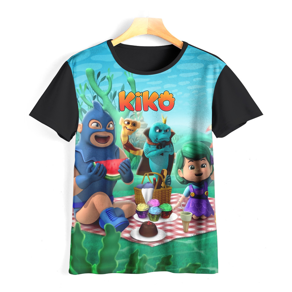 Kaos Kiko Keren dan Adem | Kaos Kartun Kiko Anak | 055KD015 KIKO