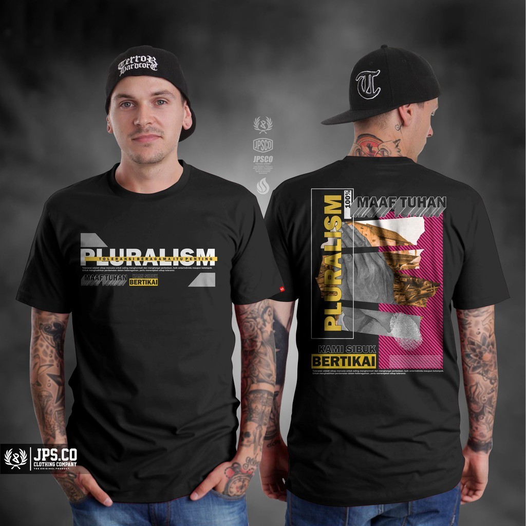 KAOS BAJU PLURALISME x BAPHOMET