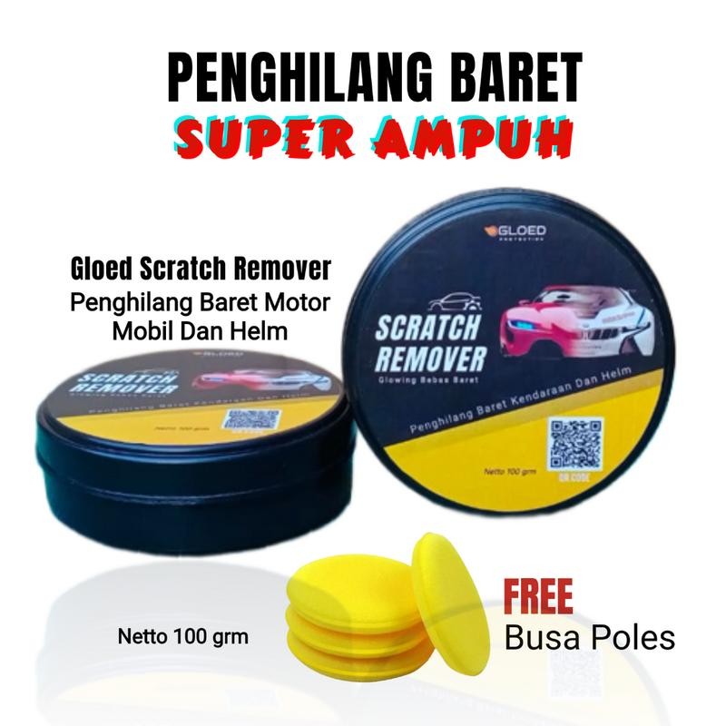 

Penghilang baret / Penghilang goresan motor mobil dan Helm Gloed Scratch Remover Car Kendaraan Paint