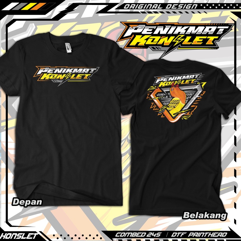 Kaos Penikmat Konslet Love Brid