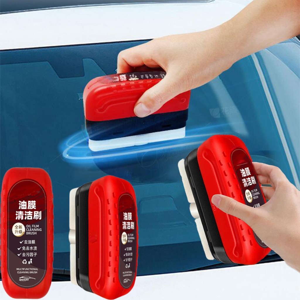 

Car Glass Cleaner Cleaning Agent Restoring Windshield Luster Strongly Remove Dirt Car Glass Cleaning Brush Oil Film Remover