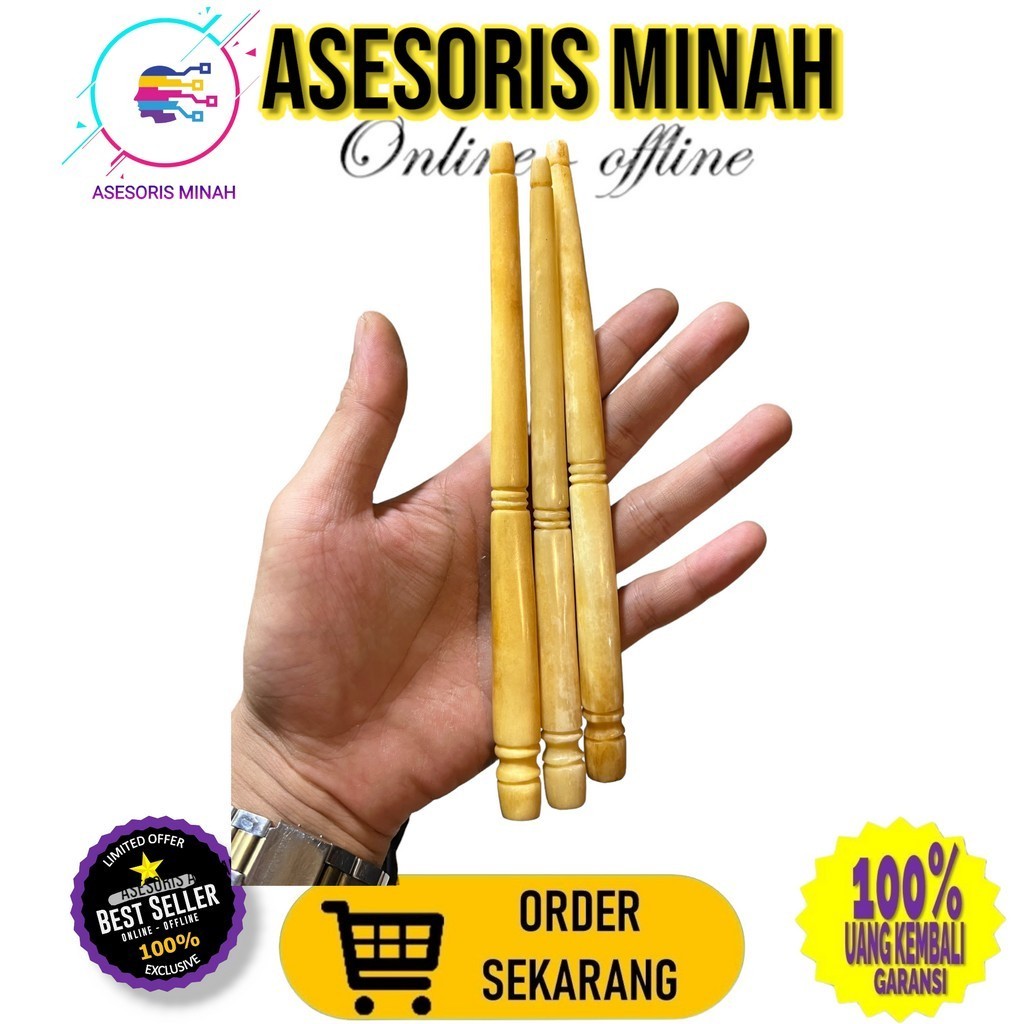 IMRON PRIBADI Sovenir Pipa Once Cangklong TULANG SAPI Asli Motif TULANG SAPI 20 cm