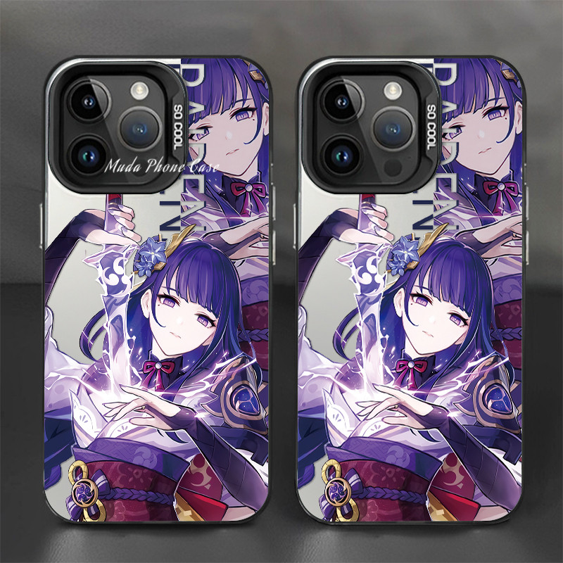 VIVO Case Genshin impact Raiden Shogun Case VIVO Y02 Y10 Y100 Y78 Y27 Y35 Y20 S16 Y03 Y32 Y17 Casing