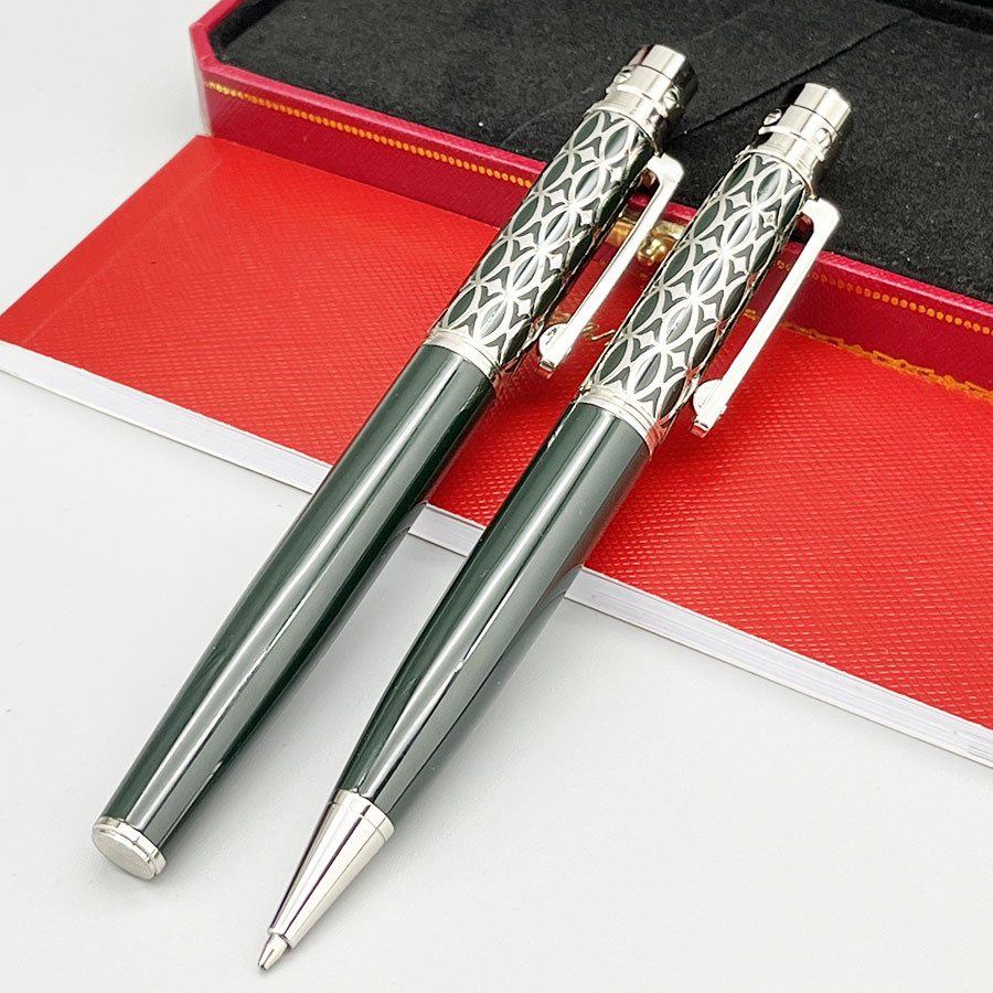 

Luxury Metal CT Fine Holder Ballpoint Pen Stationery Office School Supplier With Series Number