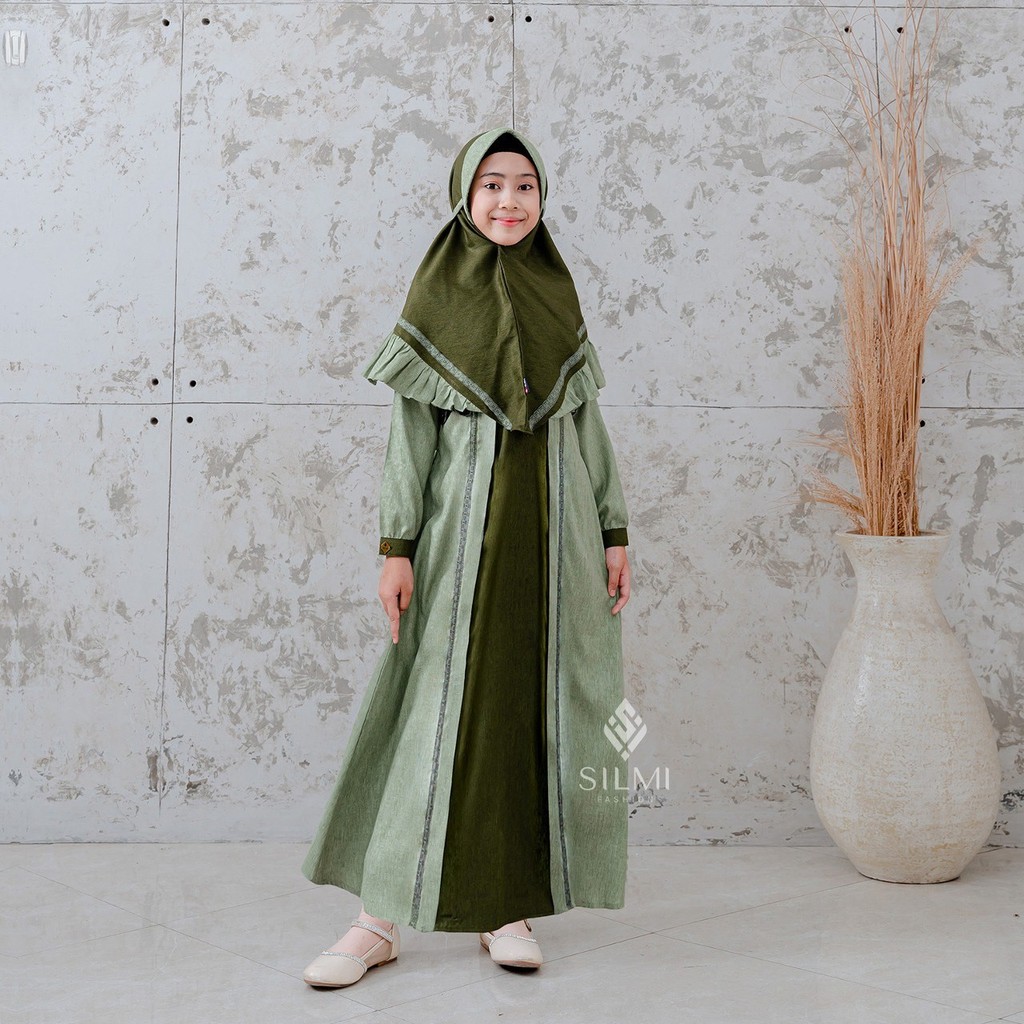 SILMI - Silmi Gamis Anak Sarimbit Indira Family by Silmi