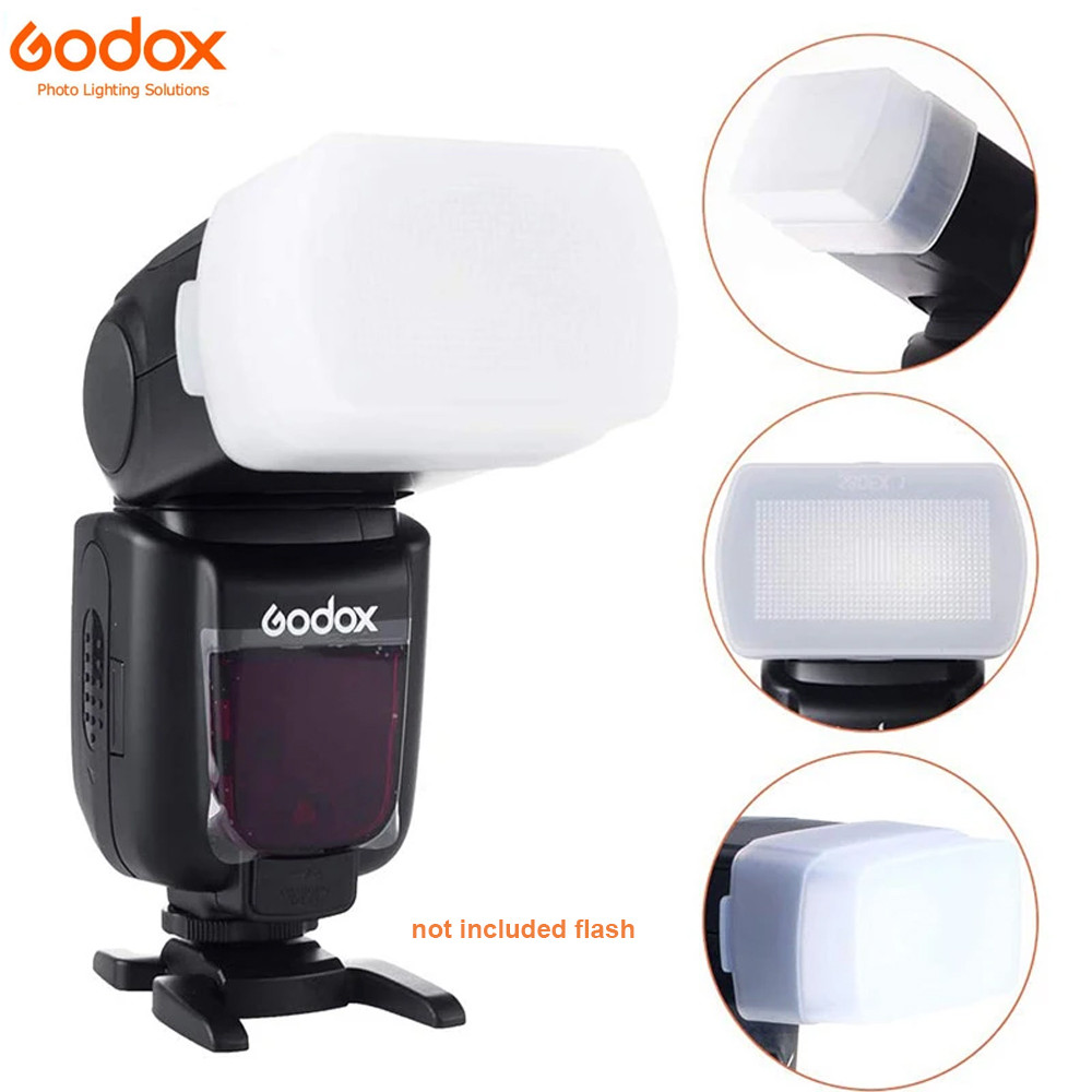 GODOX Flash Diffuser Dome Bounce Fit Godox V860II V850II TT685 TT600 Flash Speedlight for Sony Nikon