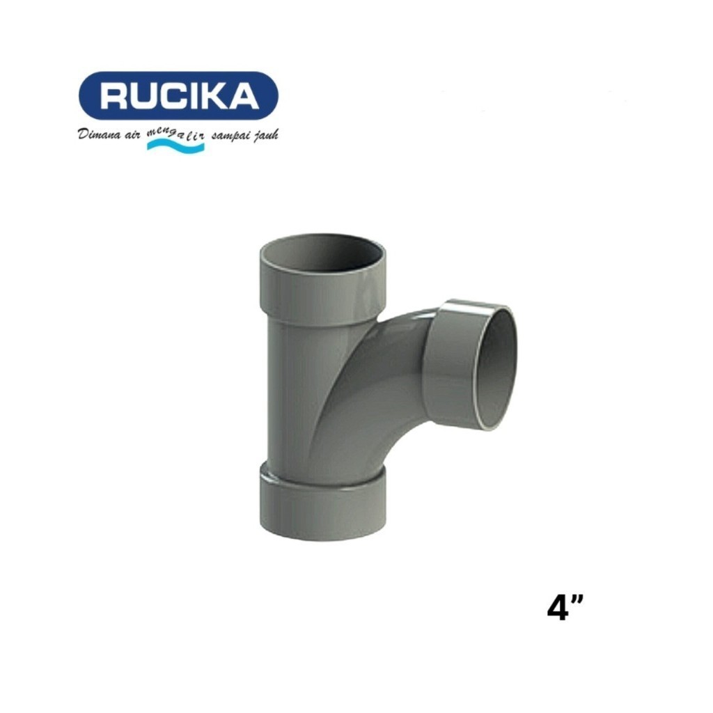 Large Radius Tee D 4" inch (RUCIKA) / TY