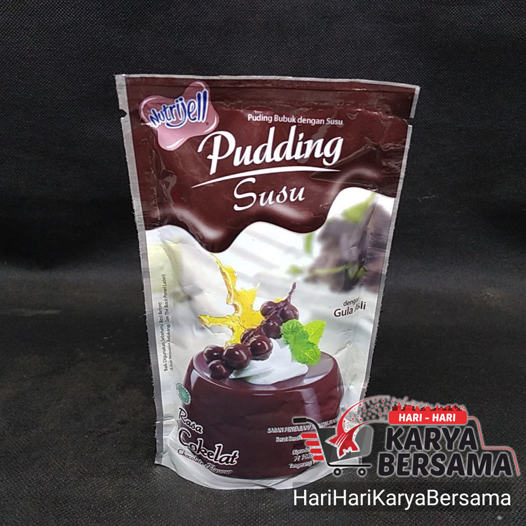 

NUTRIJELL PUDDING SUSU RASA COKELAT POUCH 145GR