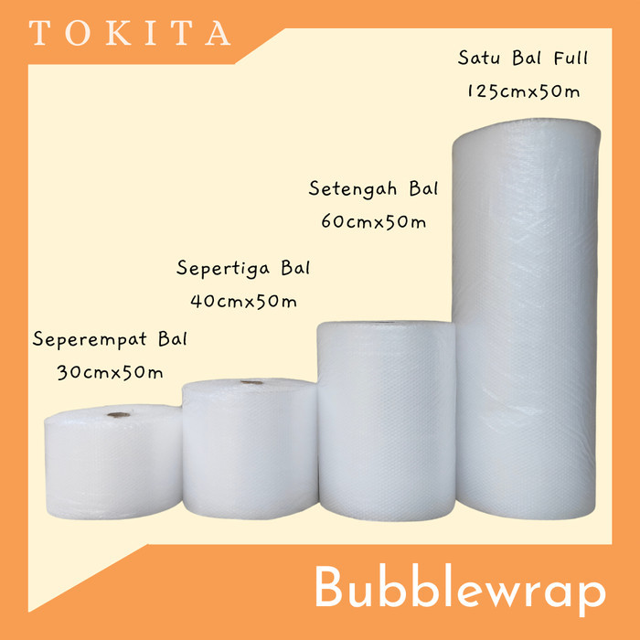 

Bubble Wrap Roll Kualitas Terbaik Plastik Tebal