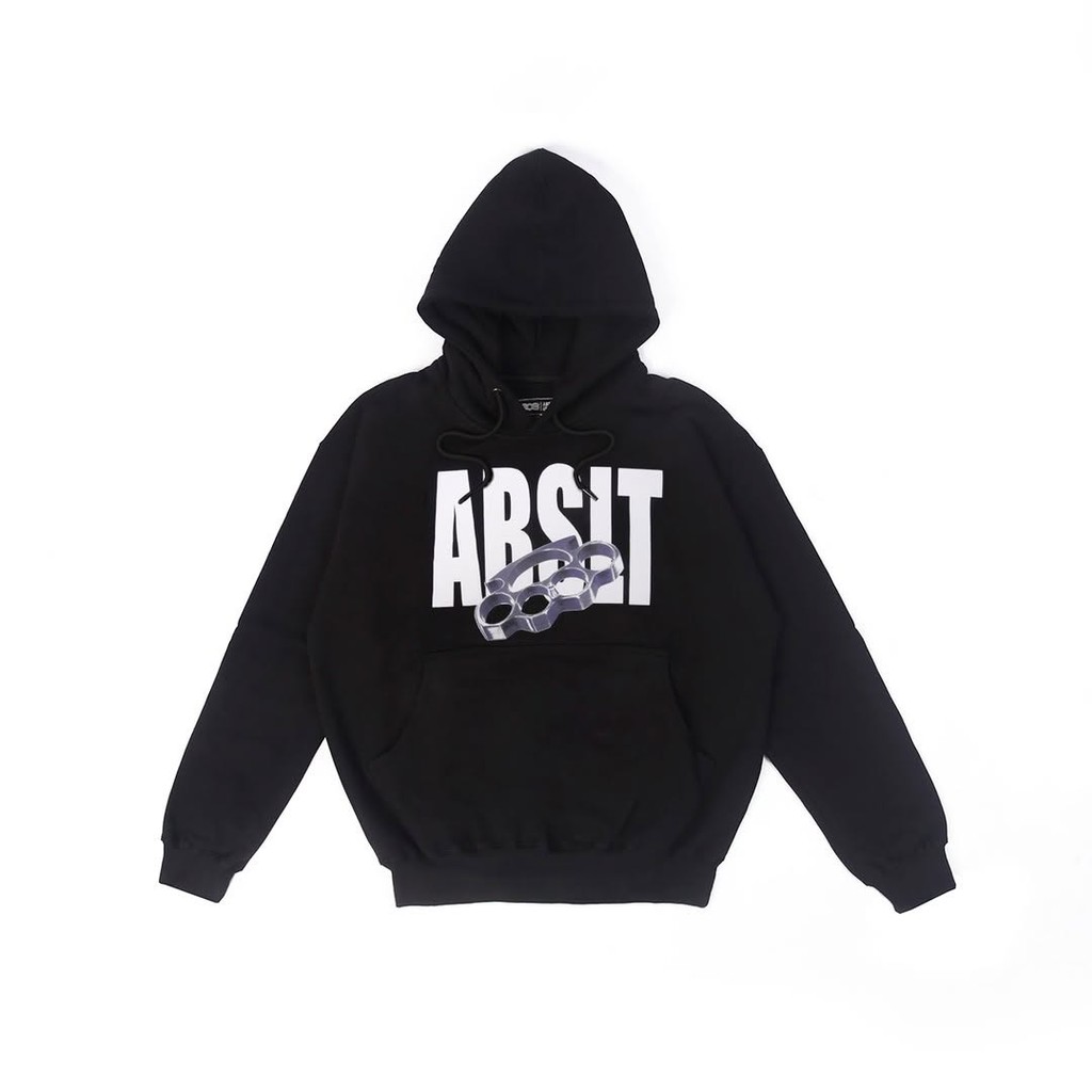 308 ABSLTUNSCRD - SWEATER HOODIE ABSLT KNUCKLE - Black