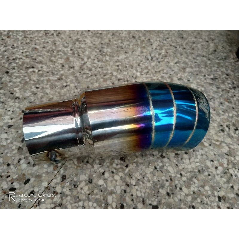 NEW Universal Car Muffler Tip Stainless Steel Pipe Chrome Trim Modified Exhause Tail pipe disel TAIL