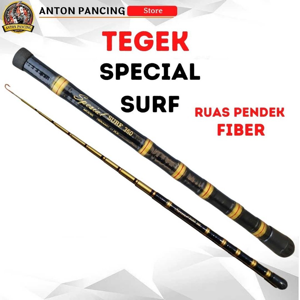 Joran Pancing Tegek Spesial Surf 180 210 240 270 300 330 360 450 CM